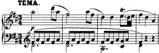 Mozart 9 variations K 573