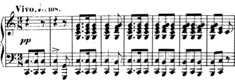 Schumann Papillons No. 10 op. 2