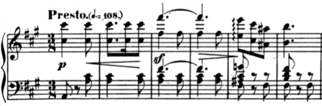 Schumann Papillons No. 4 op. 2
