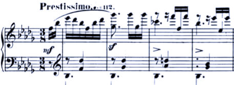 Schumann Papillons No. 9 op. 2