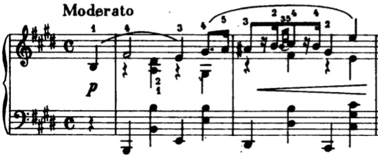 Chopin Album Leaf Moderato