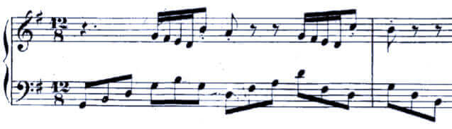 J.S. Bach Duetto No. 3
