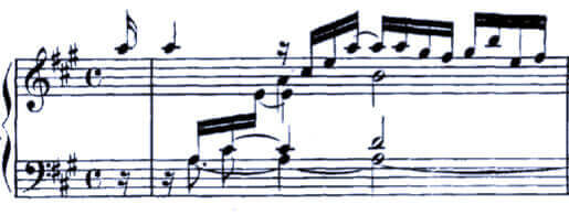 J.S. Bach English Suite No. 1 2. Allemande