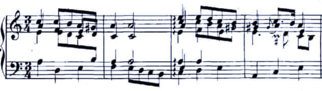 J.S. Bach English Suite No. 2 Sarabande