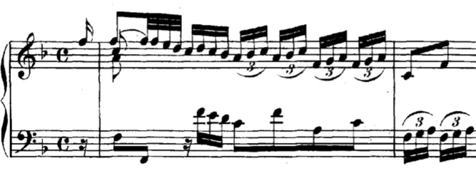 J.S. Bach English Suite No. 4 Allemande