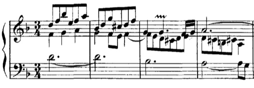 Bach French Suite No. 1 Menuet