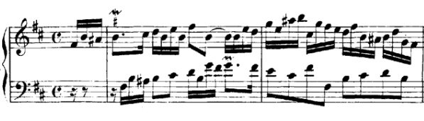 Bach French Suite No. 3 Allemande