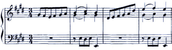 Bach French Suite No. 6 Menuet