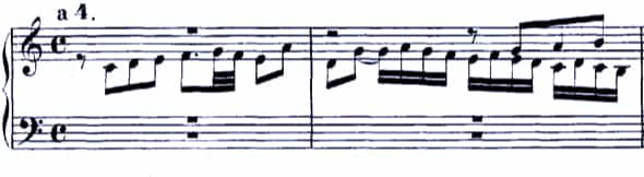 Bach Fugue No. 1 846