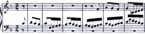 Bach Fugue No. 11 BWV 856