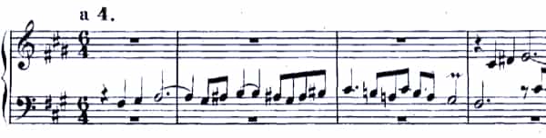Bach Fugue No. 14 BWV 859