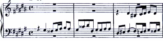 Bach Fugue No. 18 BWV 863