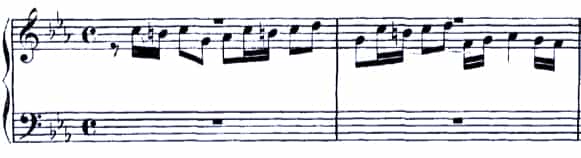 Bach Fugue No. 2 847