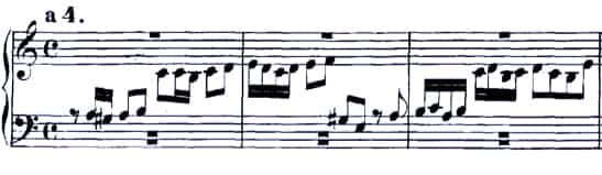 Bach Fugue No. 20 BWV 865