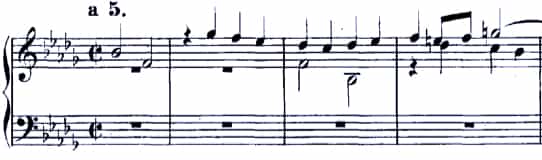 Bach Fugue No. 22 BWV 867