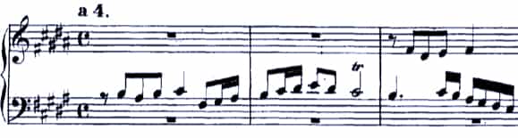 Bach Fugue No. 23 BWV 868