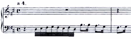 Bach Fugue No. 5 BWV 850