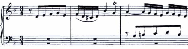 Bach Fugue No. 6 BWV 851