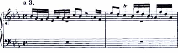 Bach Fugue No. 7 BWV 852
