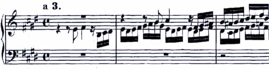 Bach Fugue No. 9 BWV 854