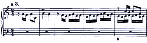 Bach BWV 870 Fugue
