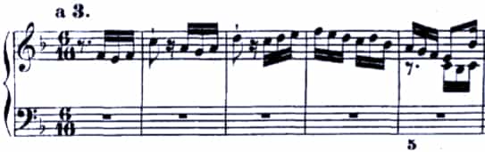 Bach BWV 880 Fugue