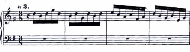 Bach BWV 884 Fugue