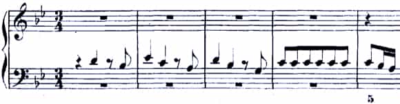 Bach BWV 885 Fugue