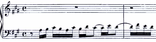 Bach BWV 888 Fugue