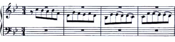 Bach BWV 890 Fugue