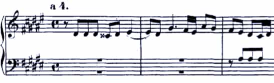 Bach BWV 877 Fugue