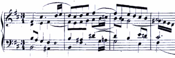 Bach French Overture 831 Sarabande