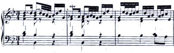 Bach Partita No. 1 Sarabande