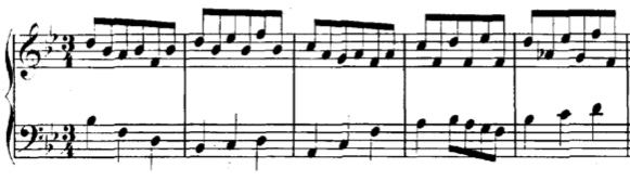 Bach Partita No. 1 Menuet1