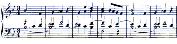 Bach Partita No. 1 Menuet2