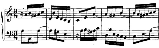 Bach Partita No. 3 Fantasia