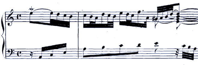 Bach Partita No. 3 Allemande
