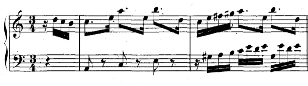 Bach Partita No. 3 Courante