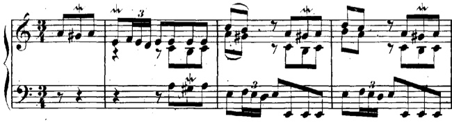 Bach Partita No. 3 Sarabande