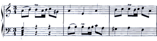 Bach Partita No. 3 Burlesca