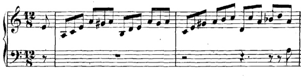 Bach Partita No. 3 Gigue