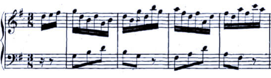 Bach Partita No. 5 Courante