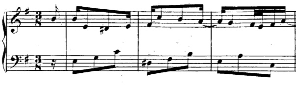 Bach Partita No. 6 Corrente