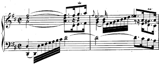 Bach Partita No. 4 Ouverture