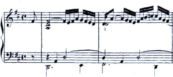 Bach Partita No. 4 Allemande