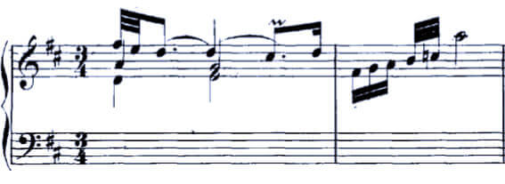 Bach Partita No. 4 Sarabande