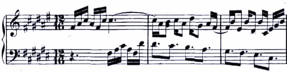 Bach Prelude No. 13 BWV 858