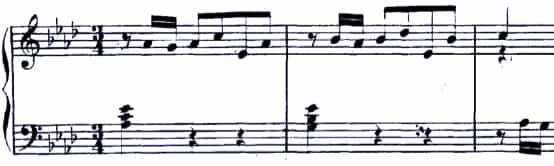 Bach Prelude No. 17 BWV 862