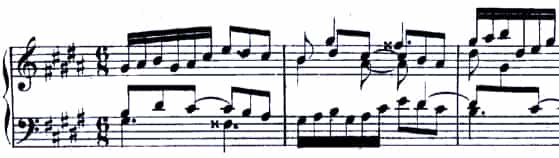 Bach Prelude No. 18 BWV 863