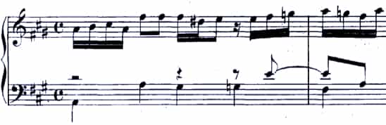 Bach Prelude No. 19 BWV 864